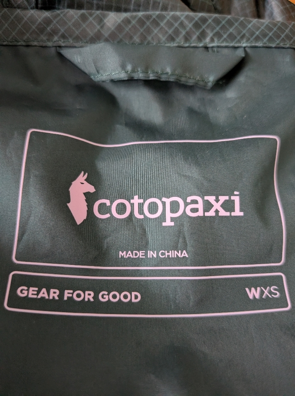 Cotopaxi Teca Half-Zip Windbreaker - Spruce Multi - Women's XS #160 - Picture 7 of 9